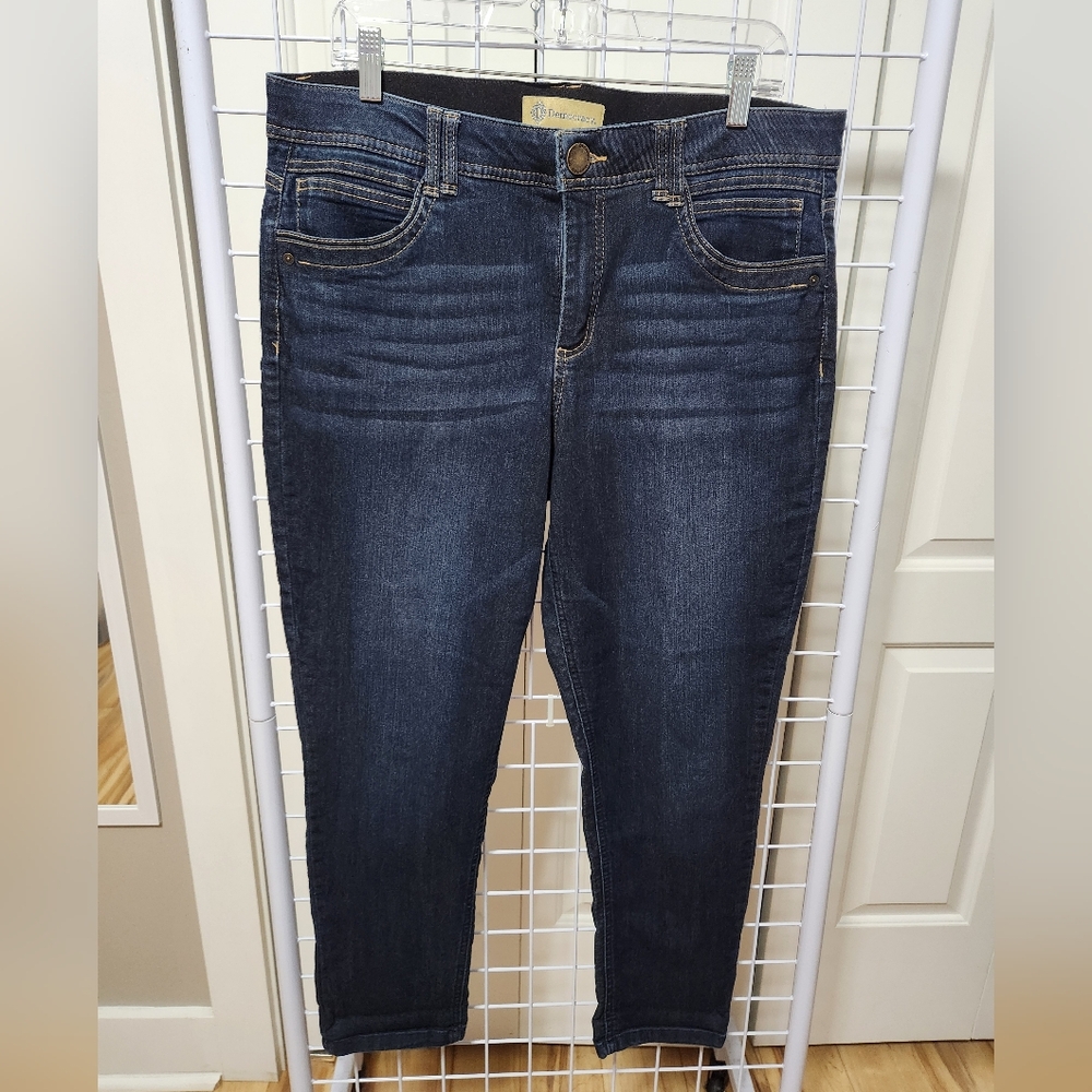 Democracy Dark Blue Skinny Jeans for Women